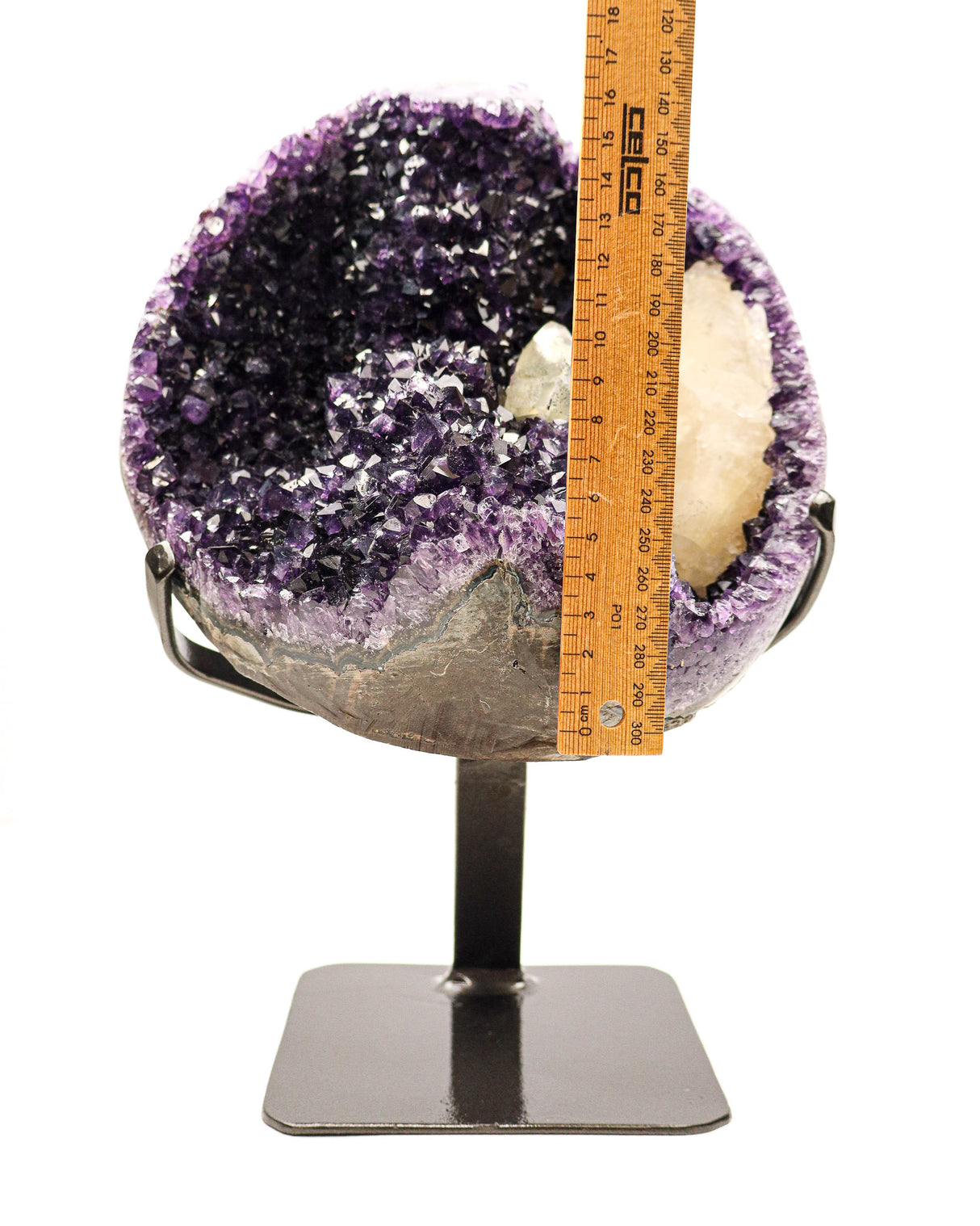 Uruguayan Amethyst with Calcite | 7.1kg | 30cm | Divine Clarity & Inner Illumination