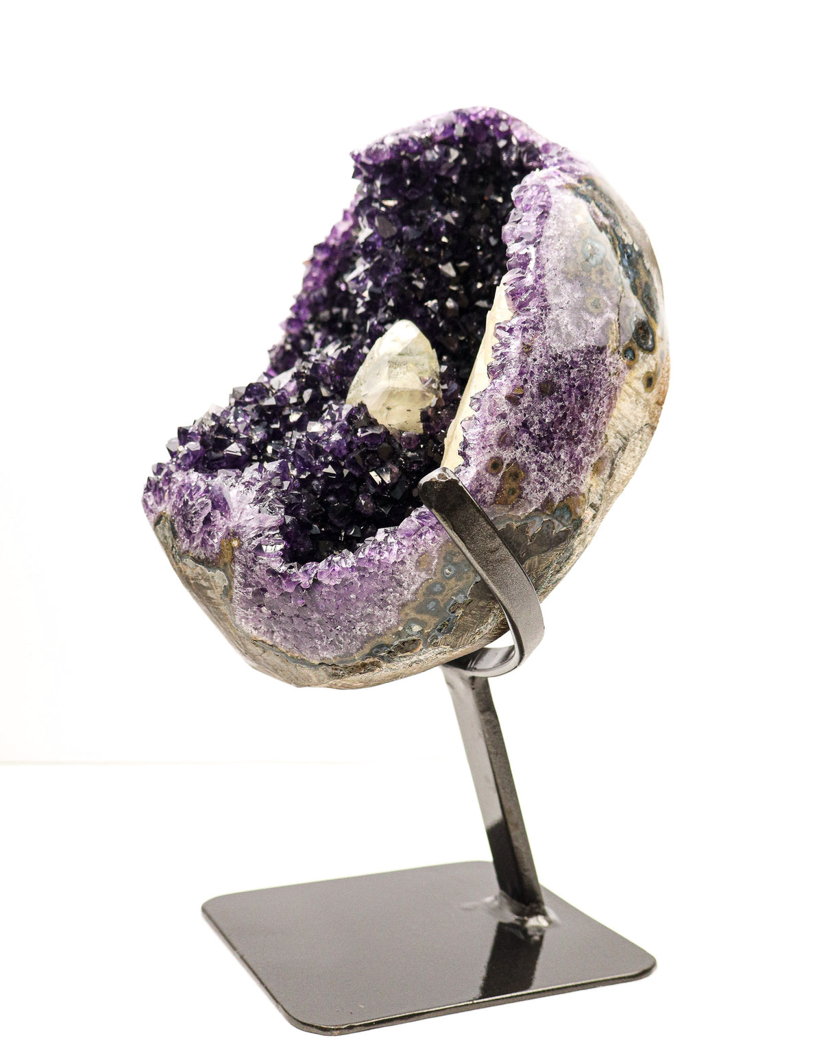Uruguayan Amethyst with Calcite | 7.1kg | 30cm | Divine Clarity & Inner Illumination