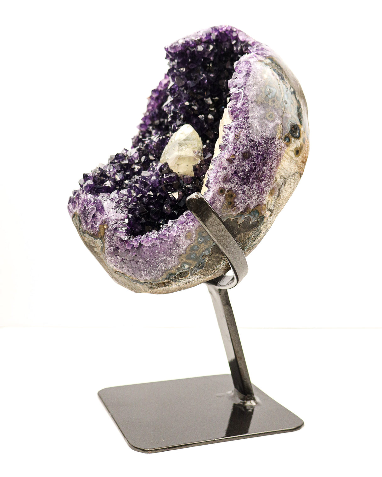 Uruguayan Amethyst with Calcite | 7.1kg | 30cm | Divine Clarity & Inner Illumination