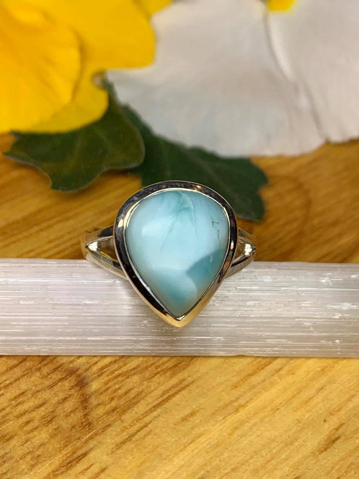 Larimar Ring Size 8