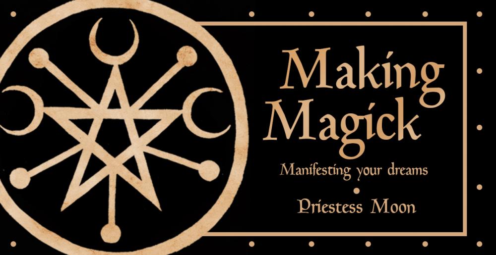 Making Magick Mini Cards - Manifesting your Dream