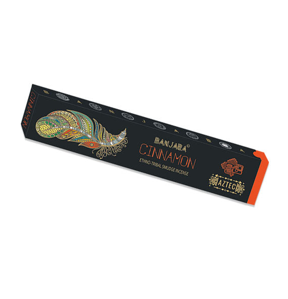 CINNAMON - Box of Banjara Ethno-Tribal Incense 12x 15g packs