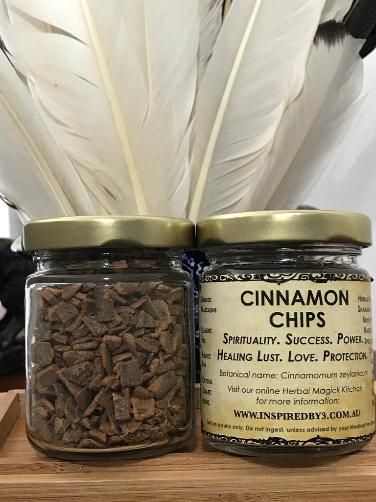 Cinnamon Chips - Spirituality. Success. Powers. Healing. Lust. Love. Protection.