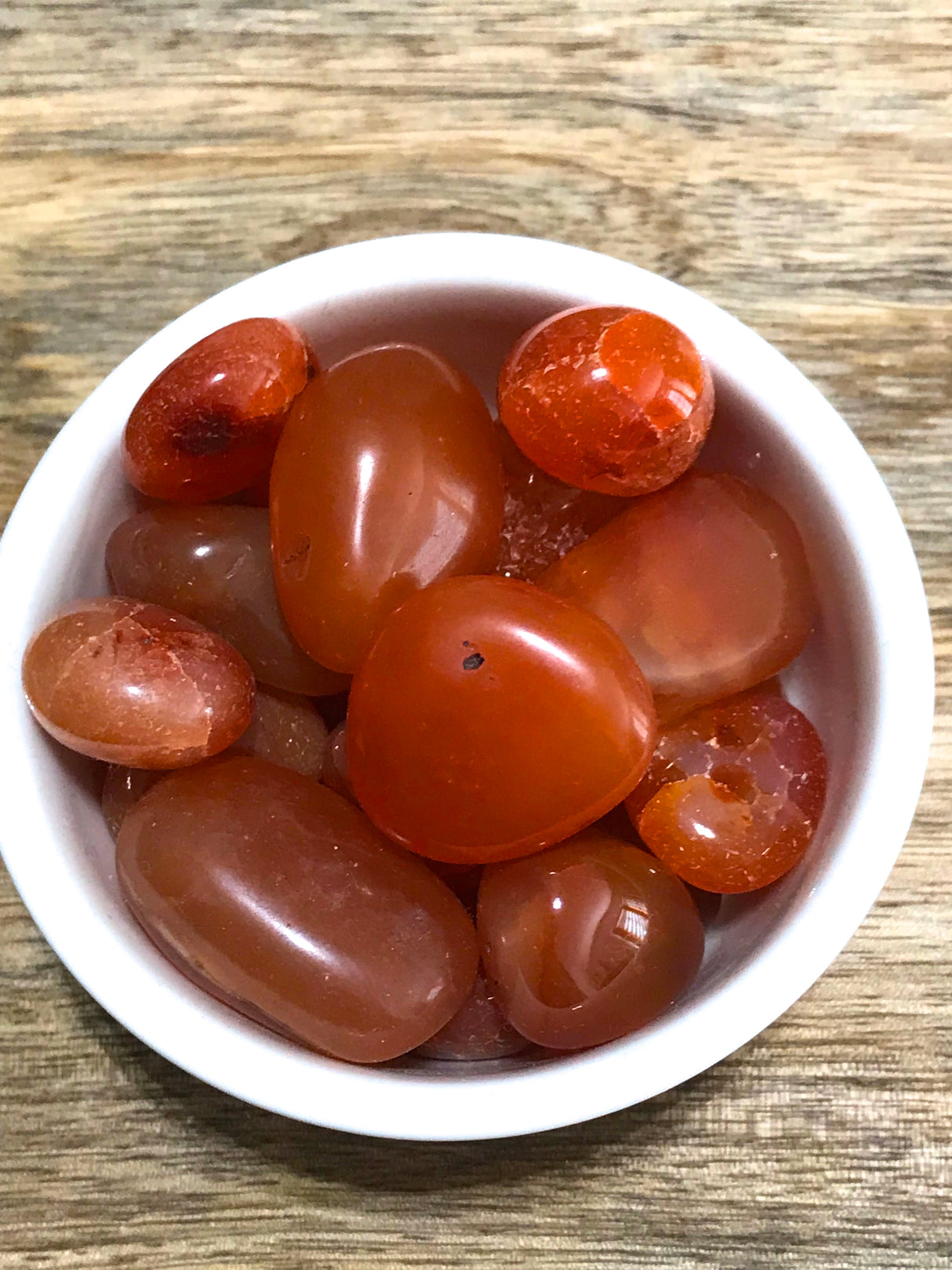 Carnelian Tumbled Stone – Stone of Passion, Creativity & Courage