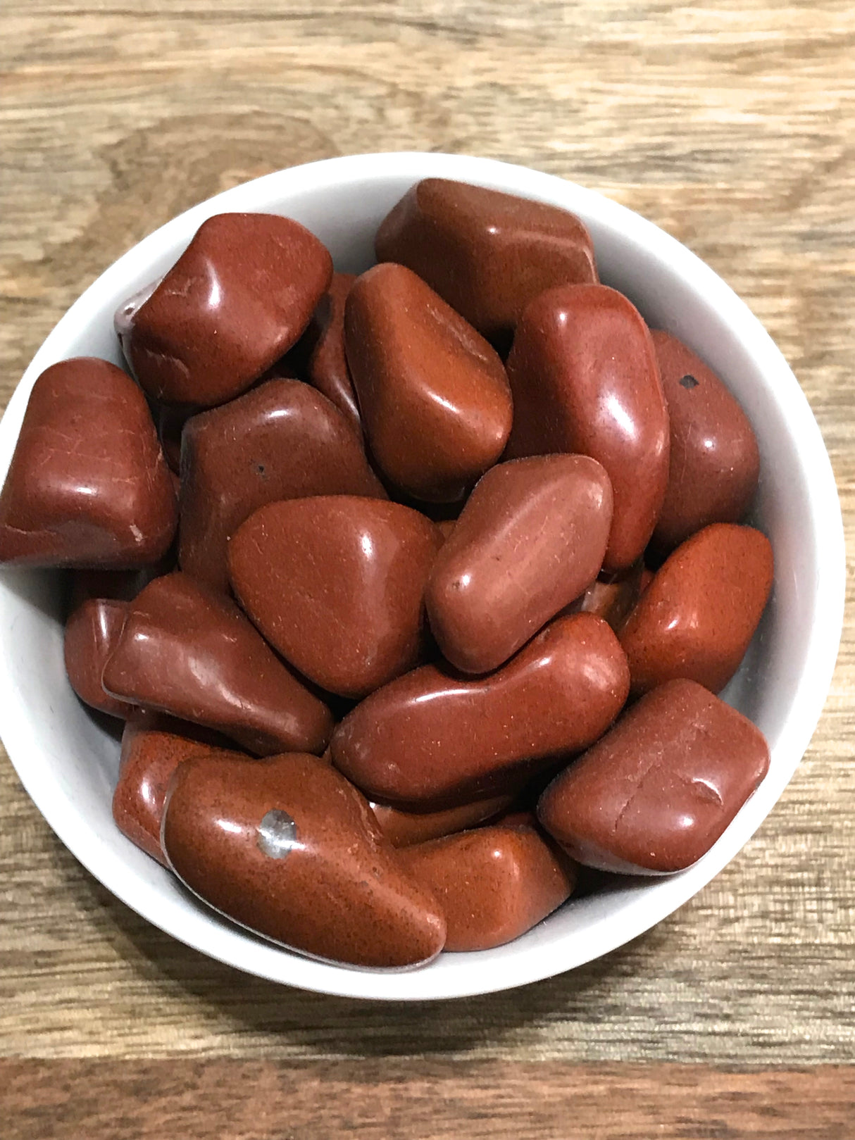 Red Jasper Tumbled - Vitality. Physical Strength.