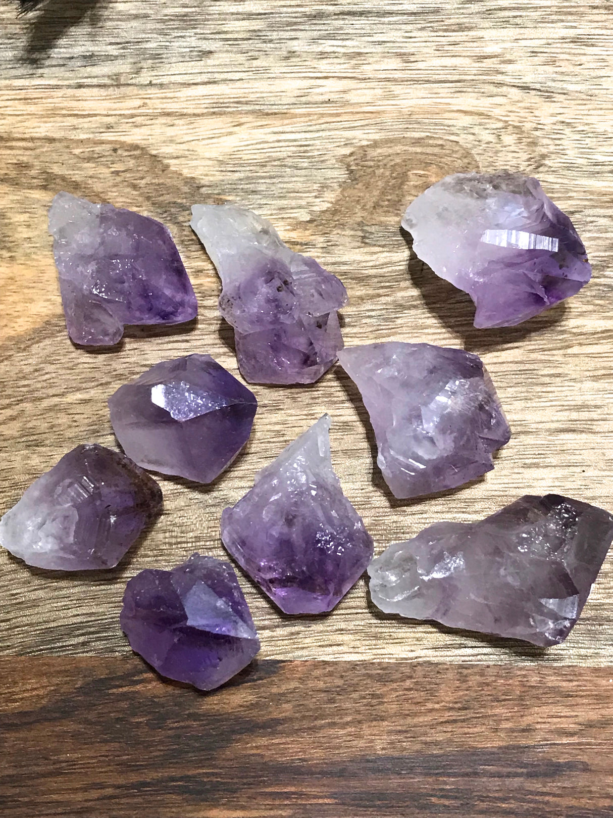 Amethyst Natural Points - “I trust my intuition and allow it to guide me each day”’