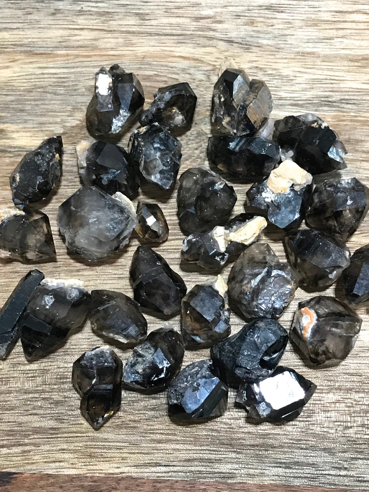 Smoky Quartz Points Morella - Purification. Protection. Detox.