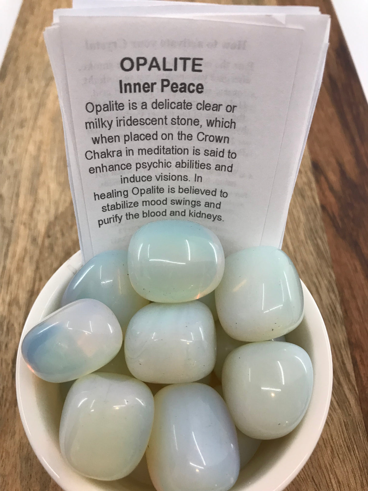 Opalite Tumbled Stone – Stone of Serenity, Transformation & Spiritual Connection