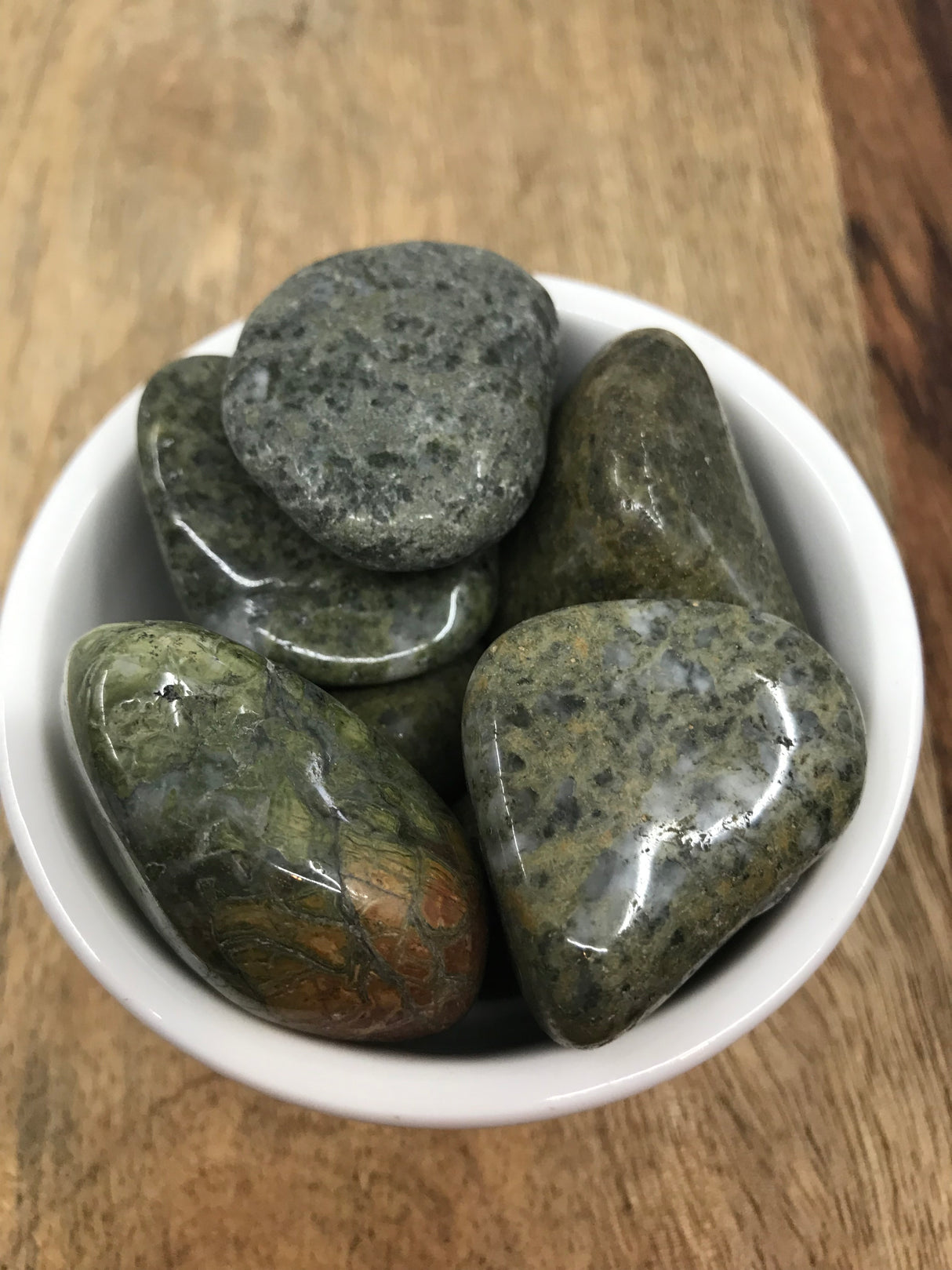 Vesuvianite Tumble Stone for Spiritual Growth