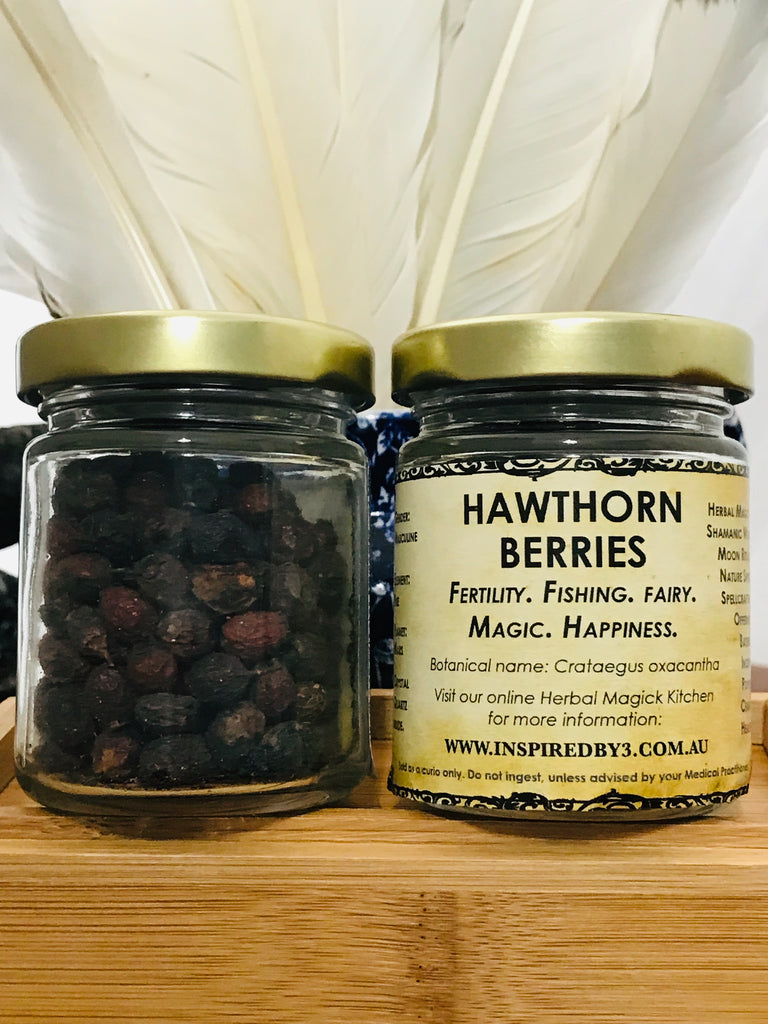 Hawthorn Berries - Fertility. Chastity. Fairy. Magic. Happiness.