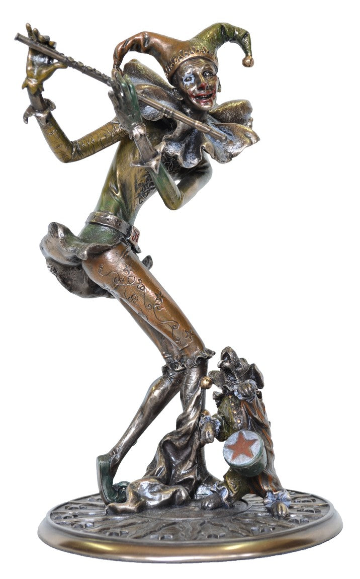 Jester with Dog Statue – Symbol of Joy, Loyalty & Truth