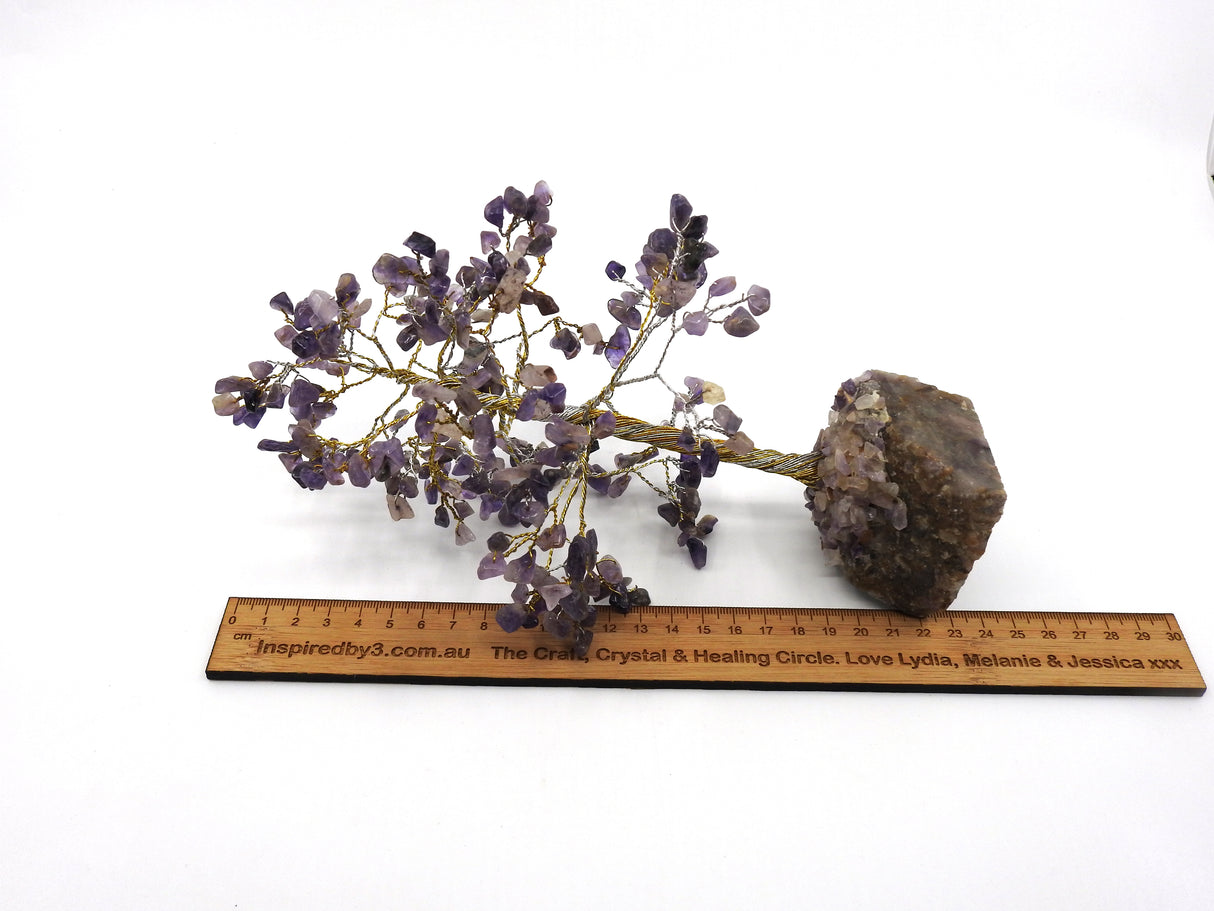 Amethyst Crystal Tree - “I trust my intuition and allow it to guide me each day”