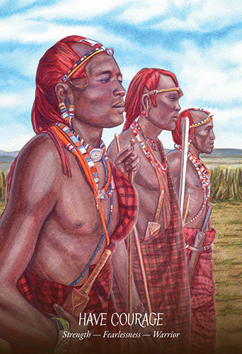 Ancestor Spirit Oracle Cards Jade-Sky Illustrated by Belinda Morris