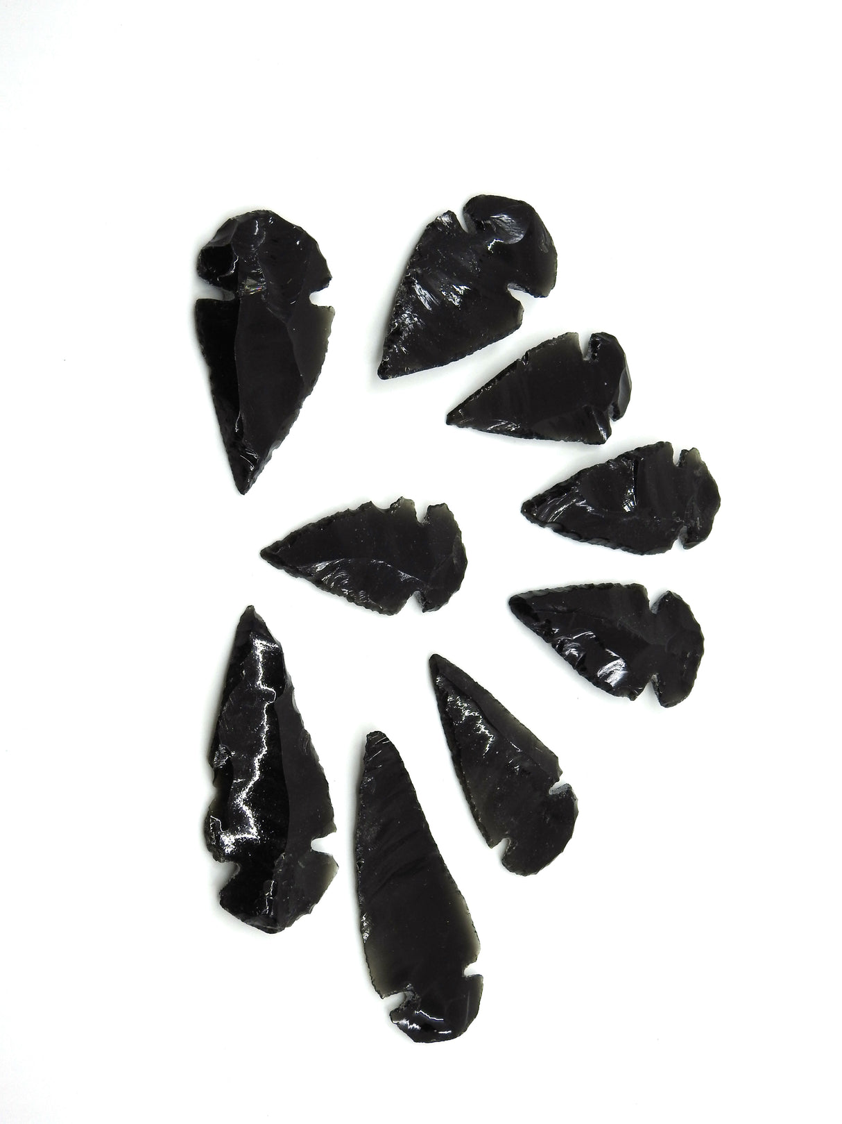 Black Obsidian Arrowhead - Protection & Cleansing