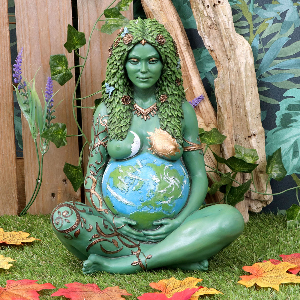 Mother Earth Statue – Goddess of Life, Balance & Rebirth