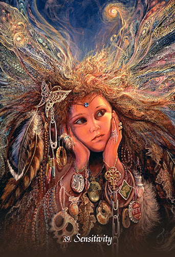 Gratitude Oracle Angela Hartfield Artwork by Josephine Wall