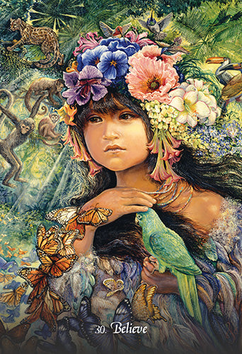 Gratitude Oracle Angela Hartfield Artwork by Josephine Wall