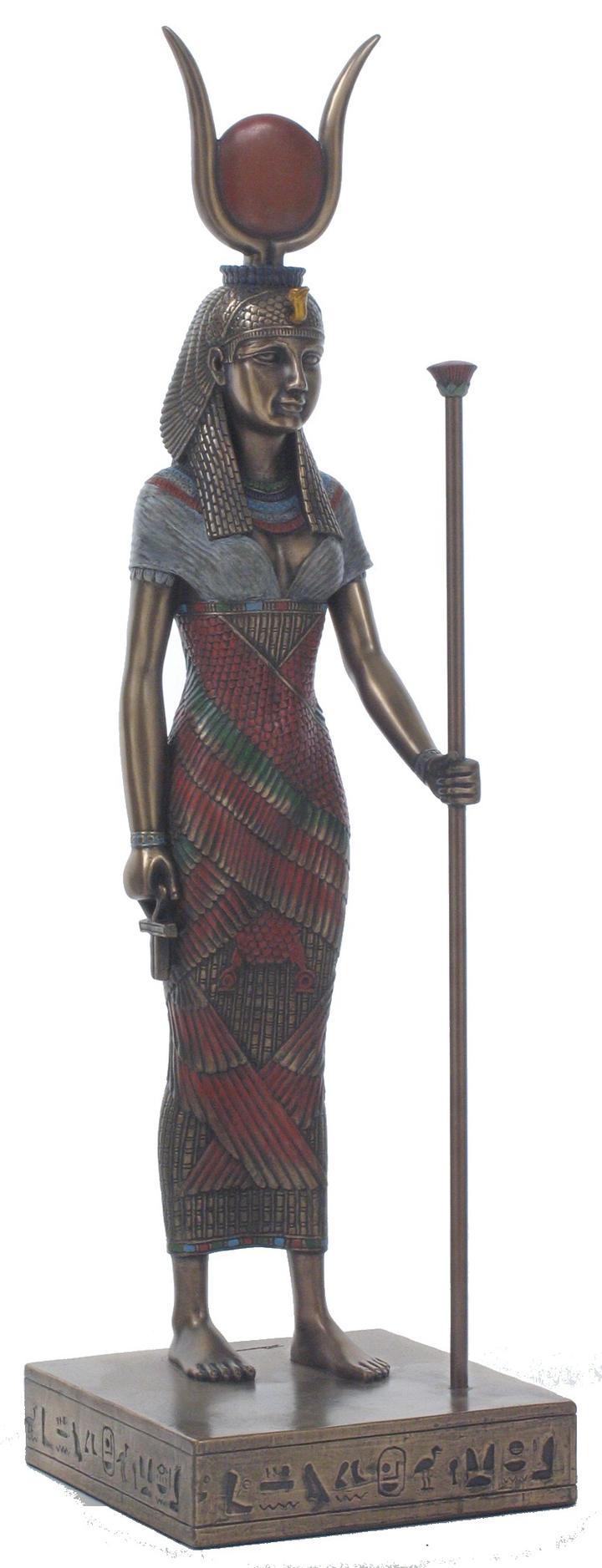 Hathor – Egyptian Goddess of Joy, Motherhood & Music Statue