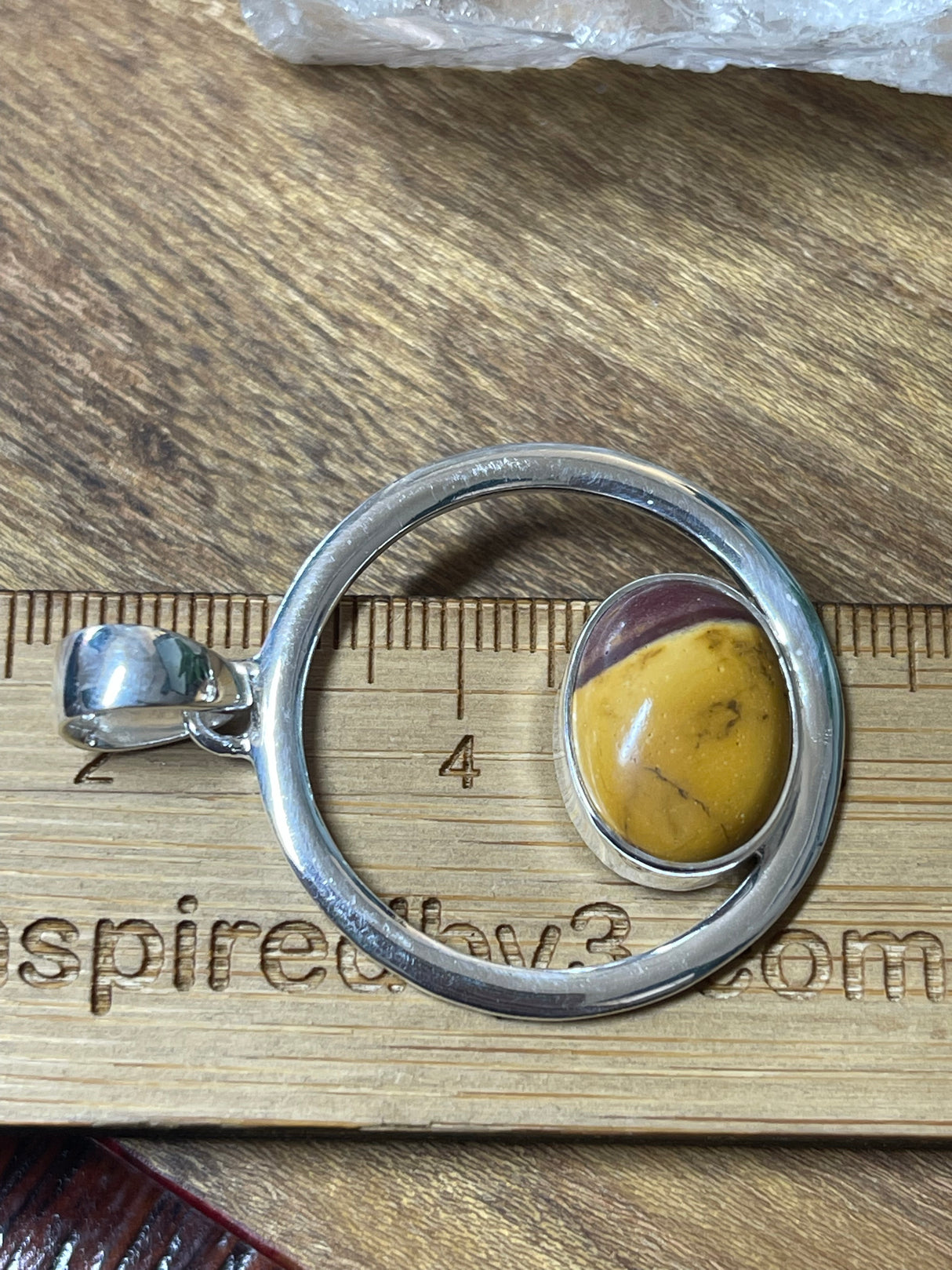 Mookaite Jasper Silver Pendant - New Experiences