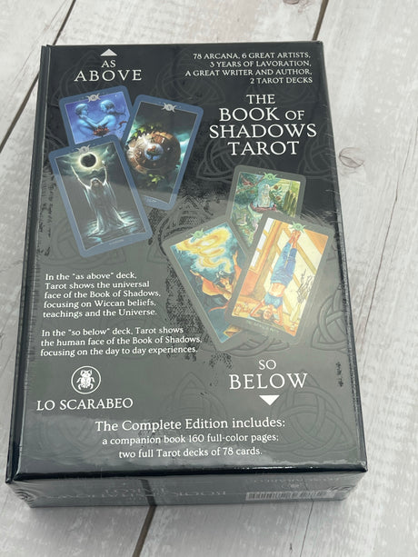 The Book Of Shadows Tarot - Includes 2 tarot decks by Barbara Moore