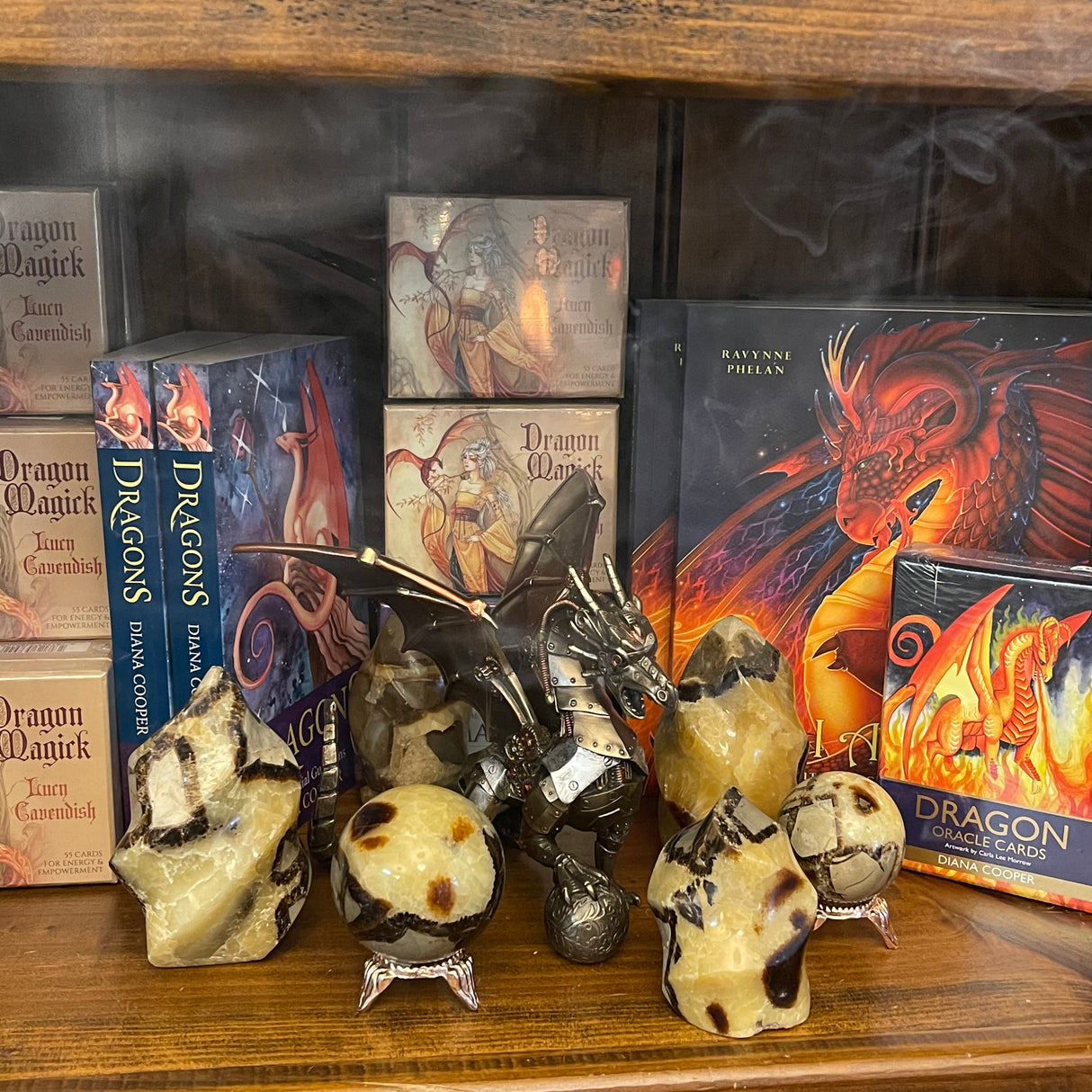 Steampunk Dragon Statue – Guardian of Innovation & Imagination