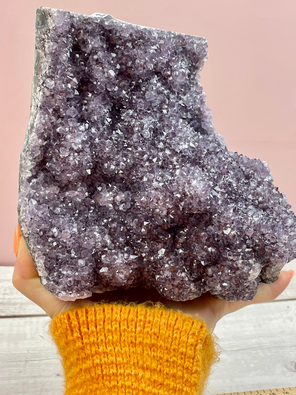 Amethyst Cluster 3088g #28 - Protection. Intuition. Healing.