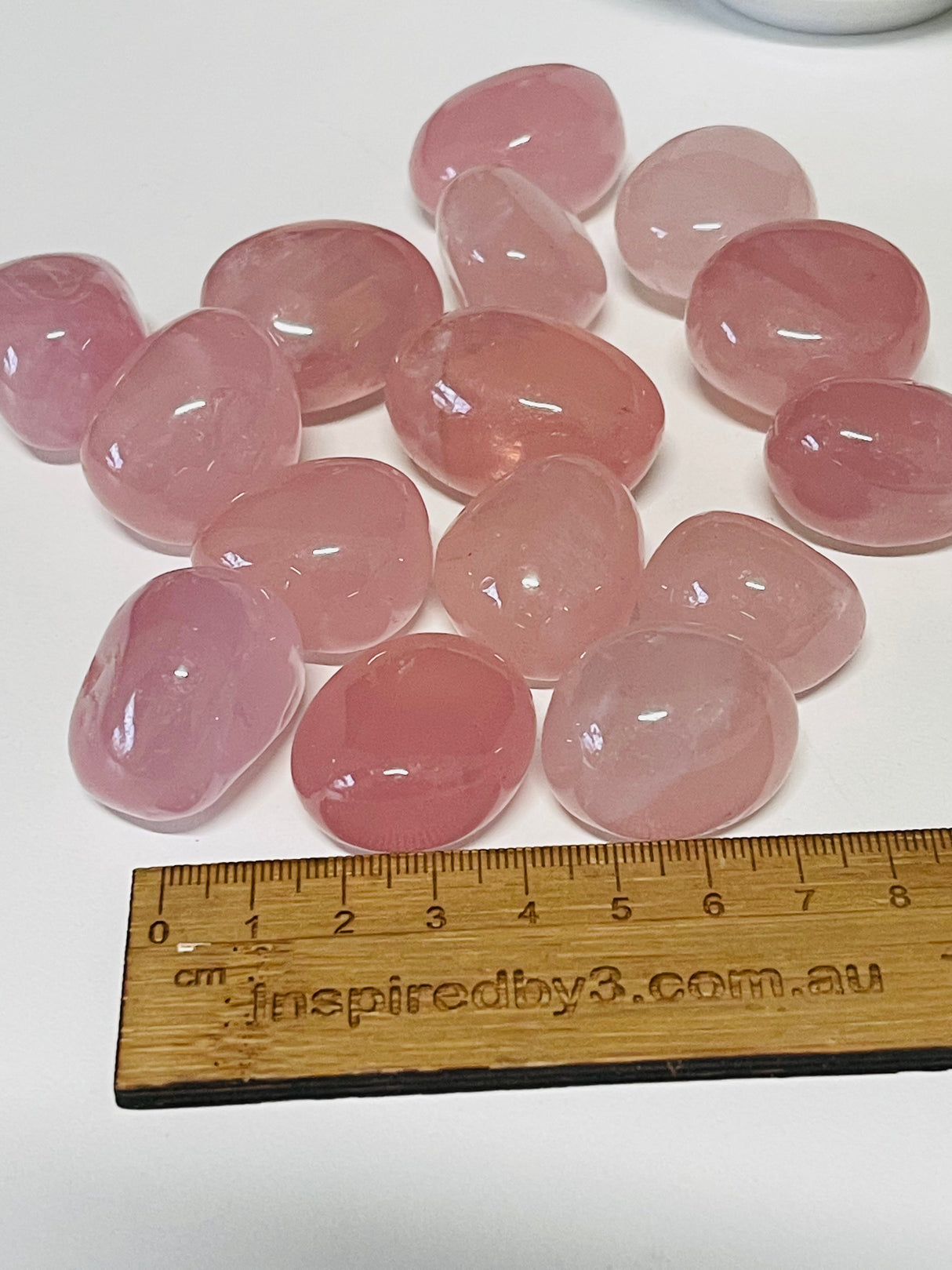 Rose Quartz A Grade Tumbled Stone – Premium Stone of Unconditional Love & Inner Peace