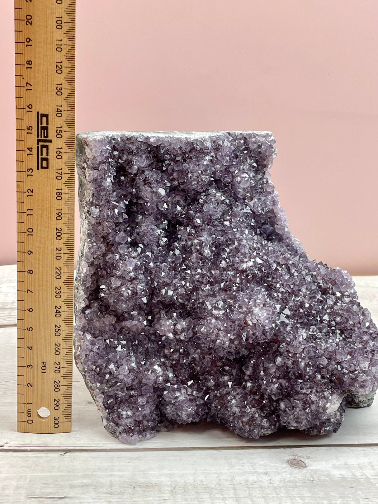 Amethyst Cluster 3088g #28 - Protection. Intuition. Healing.