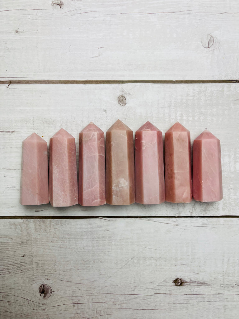 Pink Opal Point -  “ I am calm and my mind is filled with peaceful thoughts”.