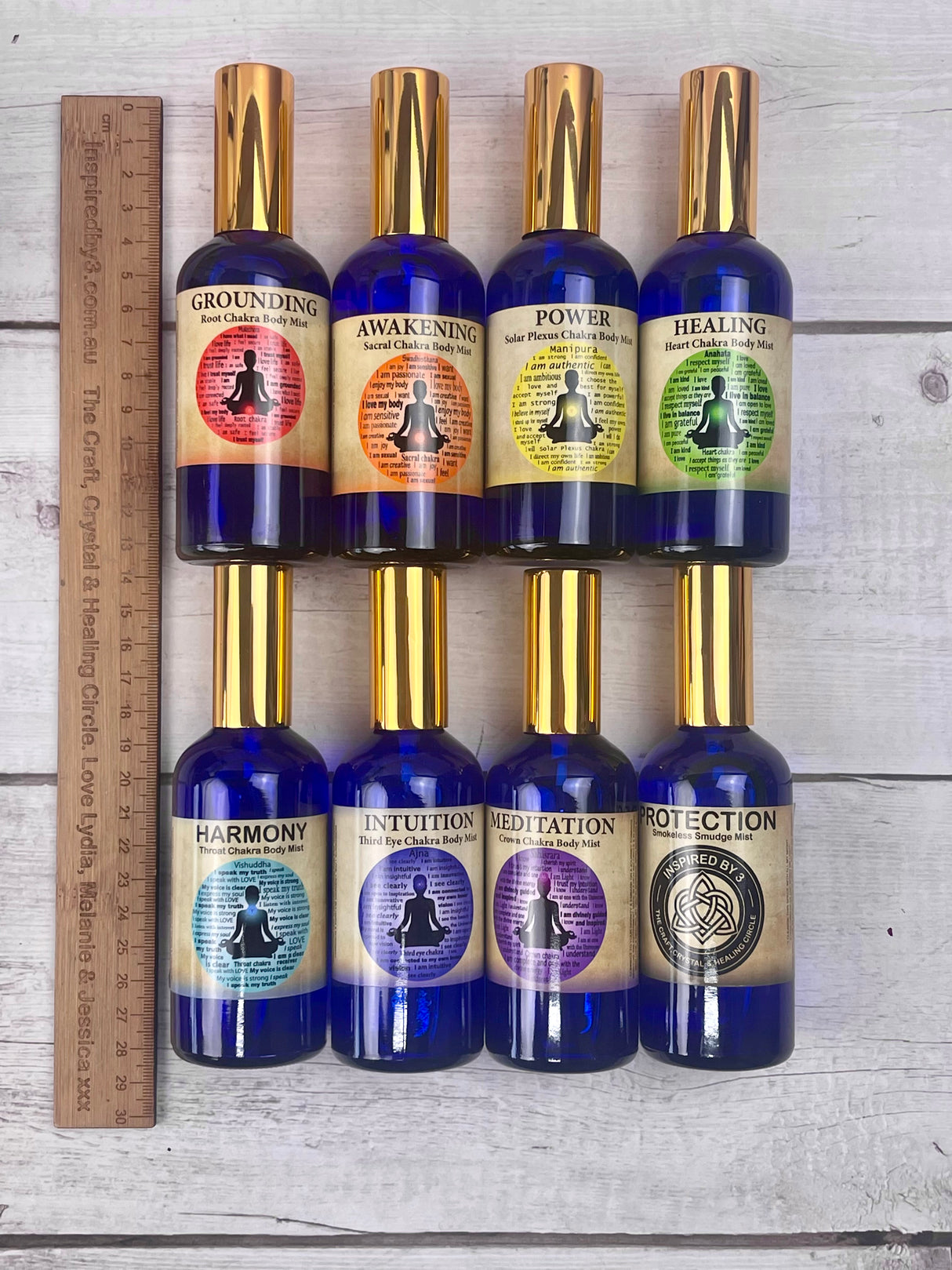 Chakra Mists Collection & Protection Smokeless Smudge - Free Shipping