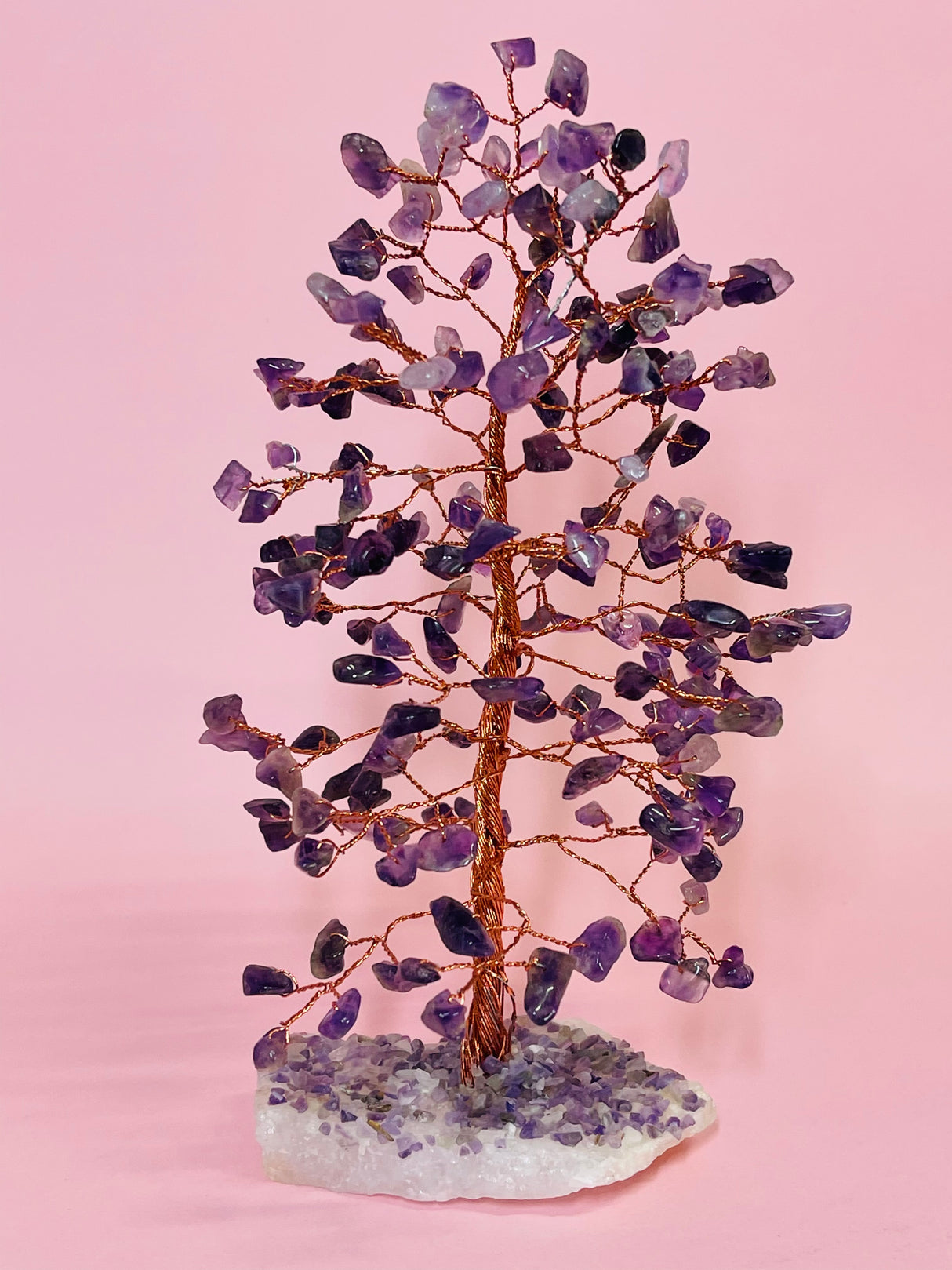 Amethyst Crystal Tree - “I trust my intuition and allow it to guide me each day”