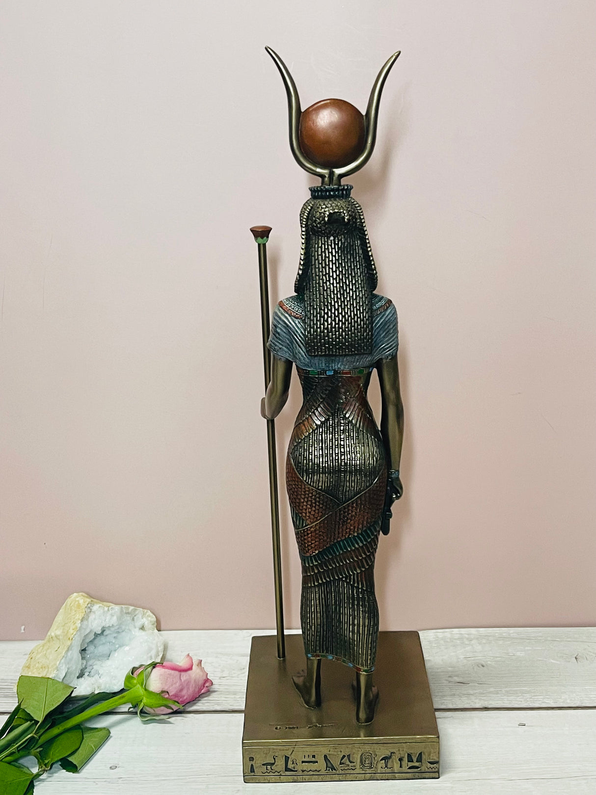 Hathor – Egyptian Goddess of Joy, Motherhood & Music Statue