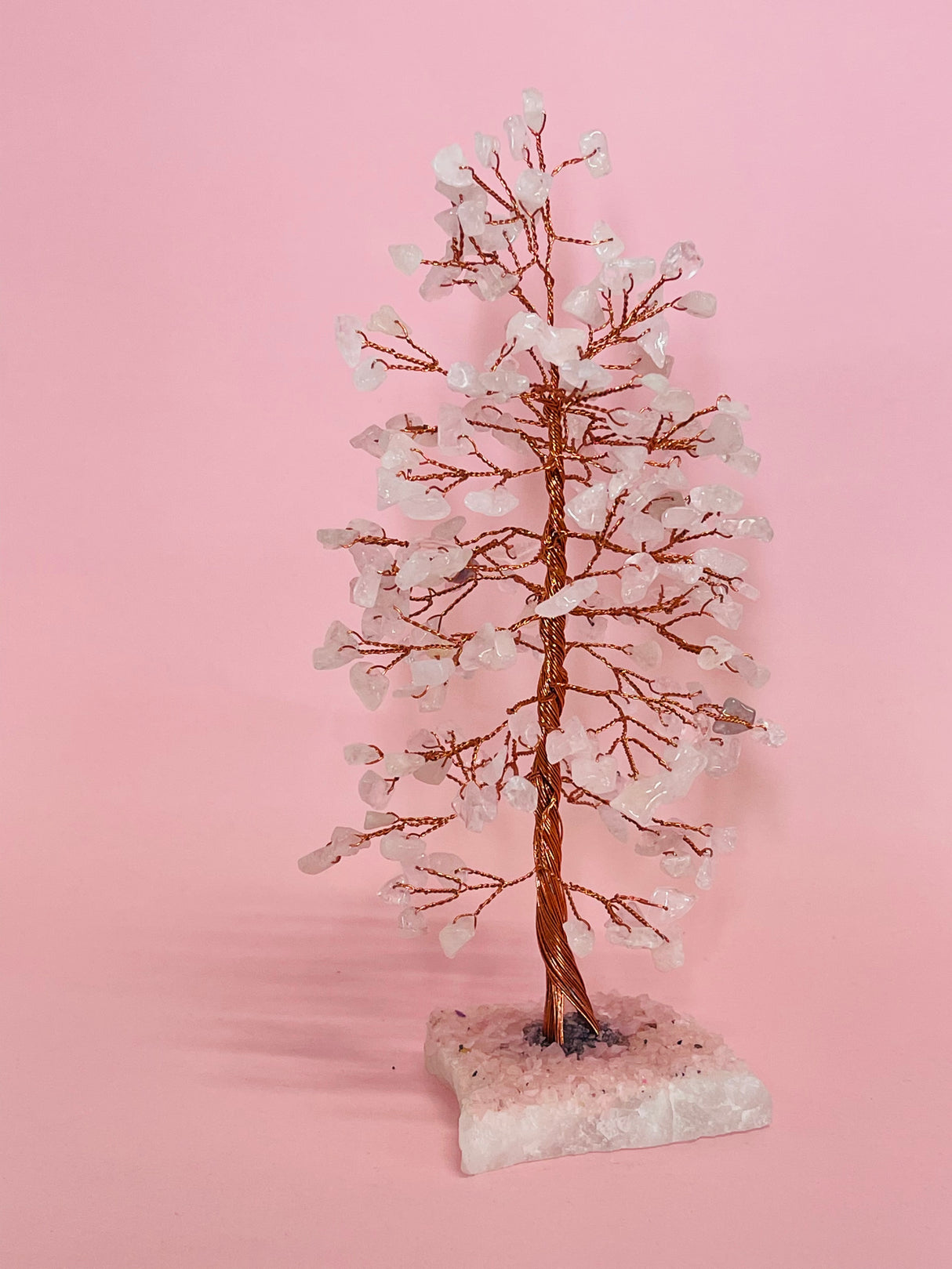 Rose Quartz Tree - Love & Peace