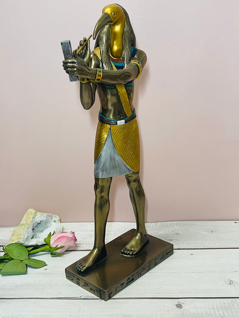 Thoth 39cm Statue - God of Wisdom and the Moon & Spring