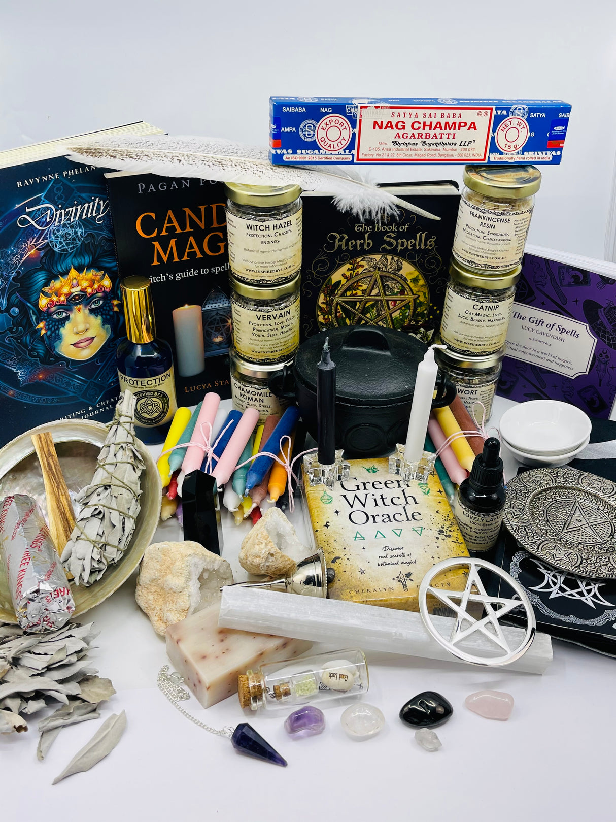 Witches Altar Beginner Box – 72 Magical Items for Your Sacred Space (Free Shipping)
