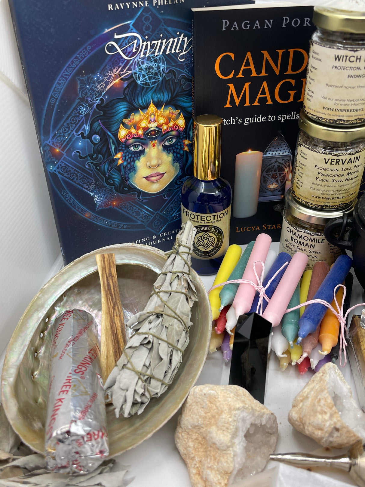 Witches Altar Beginner Box – 72 Magical Items for Your Sacred Space (Free Shipping)