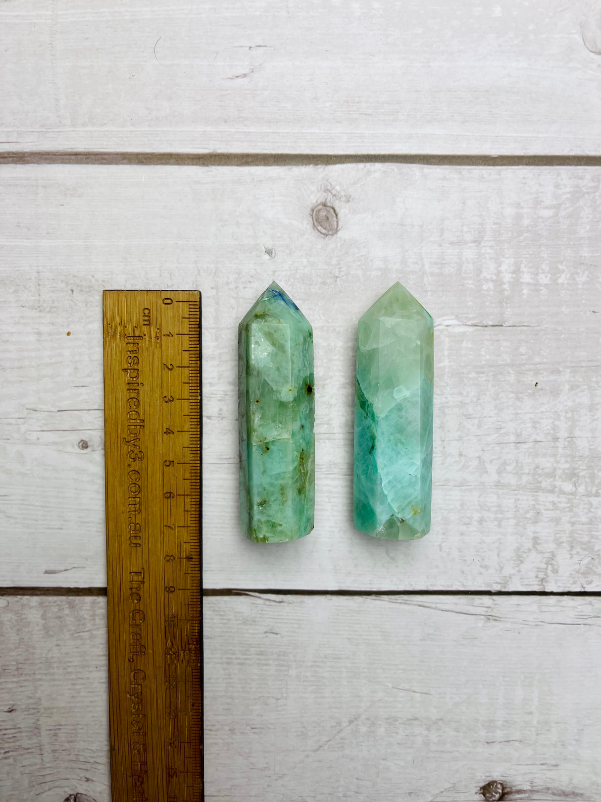 Chrysocolla Points - "I am not afraid to communicate my wisdom and truth."