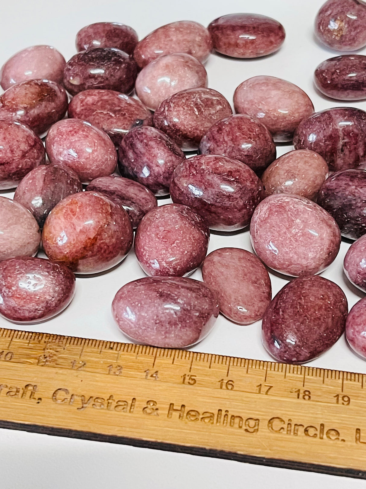 Strawberry Quartz Tumbled Stone – Stone of Joy, Love & Inner Harmony