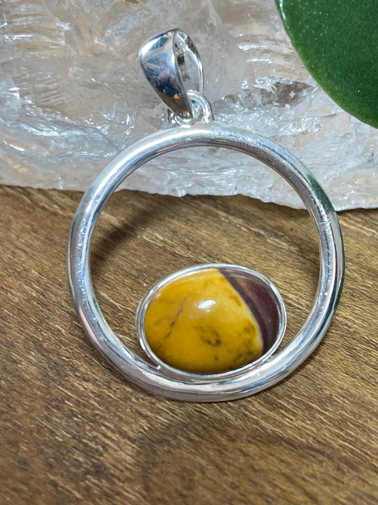 Mookaite Jasper Silver Pendant - New Experiences