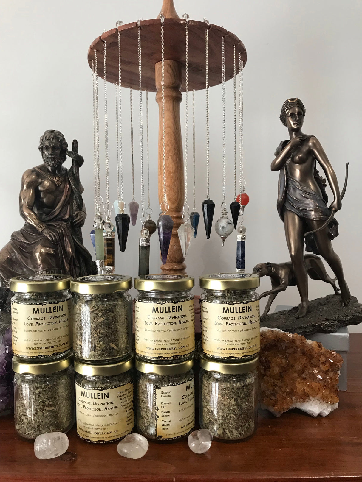 Mullein - Courage. Divination. Love. Protection. Health.