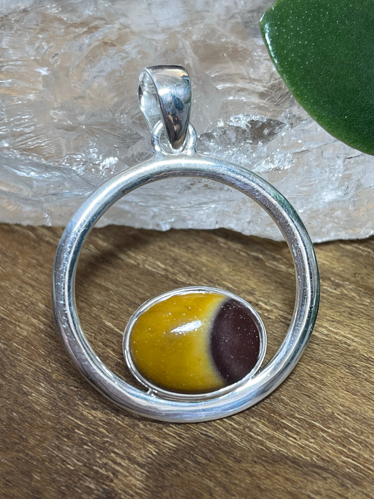Mookaite Jasper Silver Pendant - New Experiences