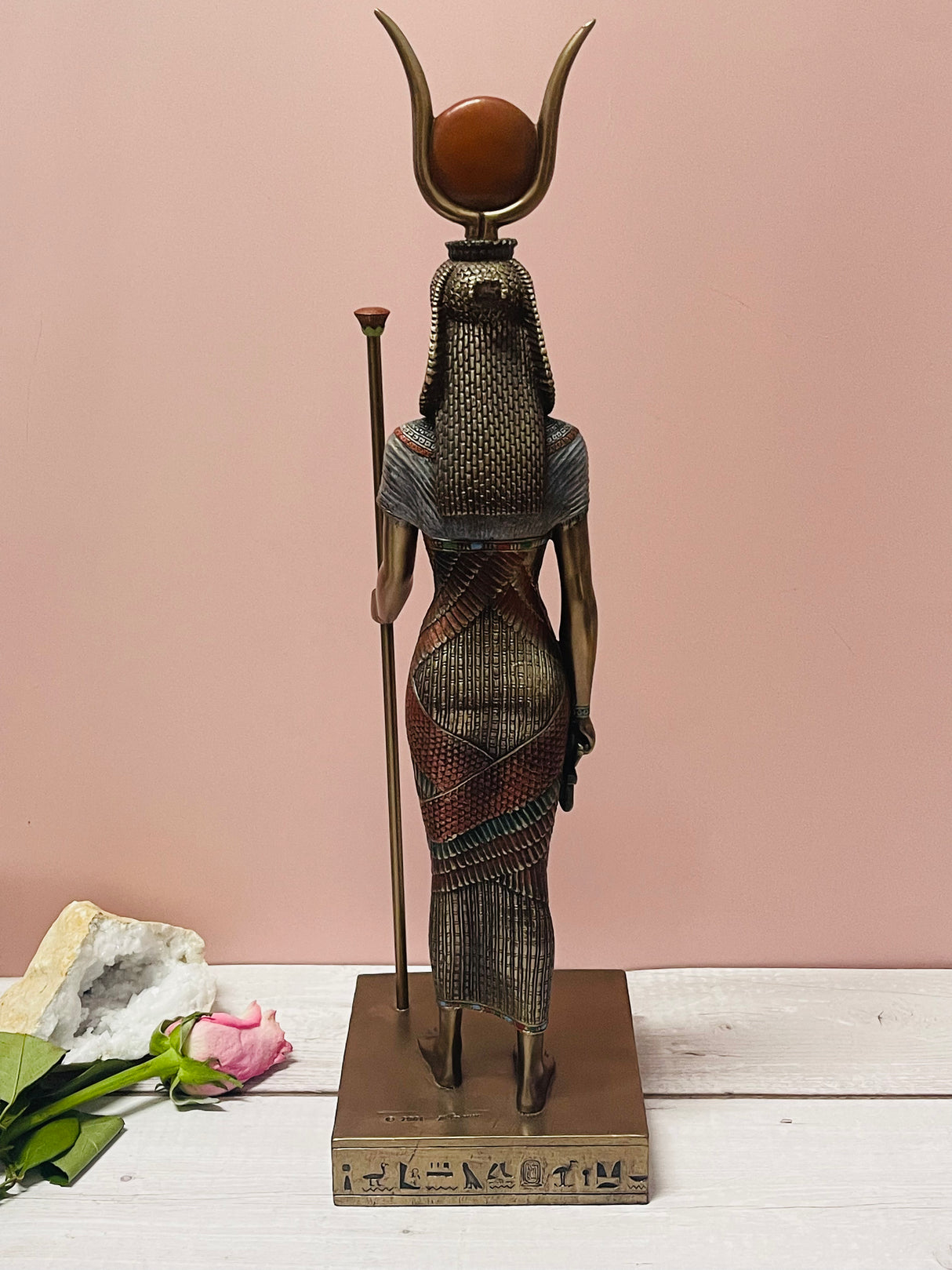 Hathor – Egyptian Goddess of Joy, Motherhood & Music Statue