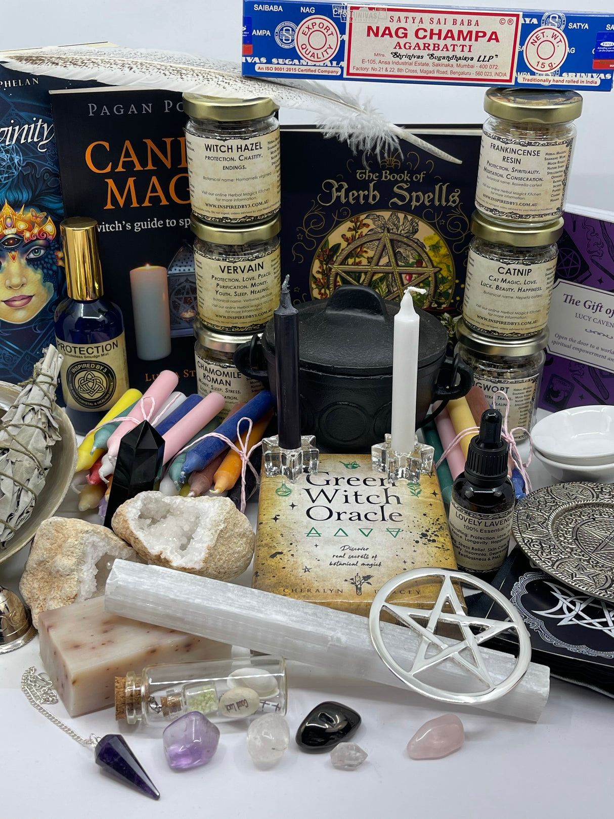 Witches Altar Beginner Box – 72 Magical Items for Your Sacred Space (Free Shipping)