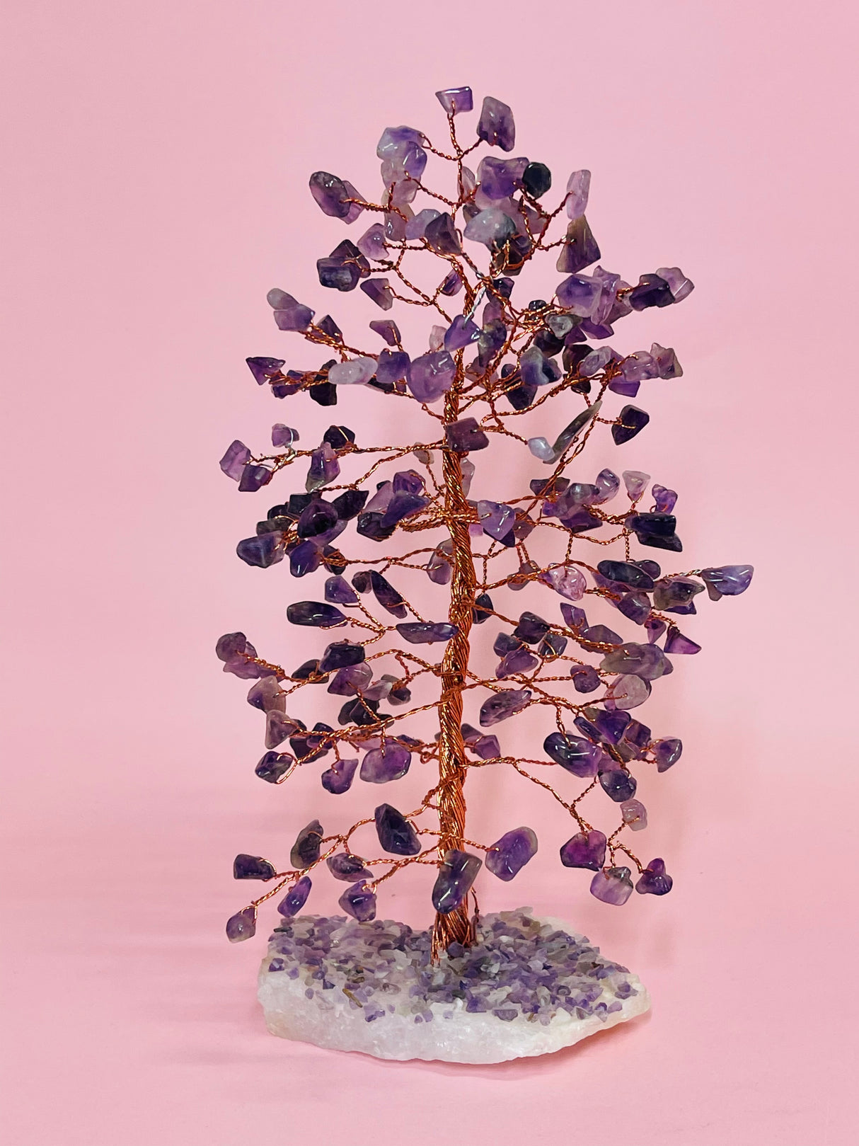 Amethyst Crystal Tree - “I trust my intuition and allow it to guide me each day”