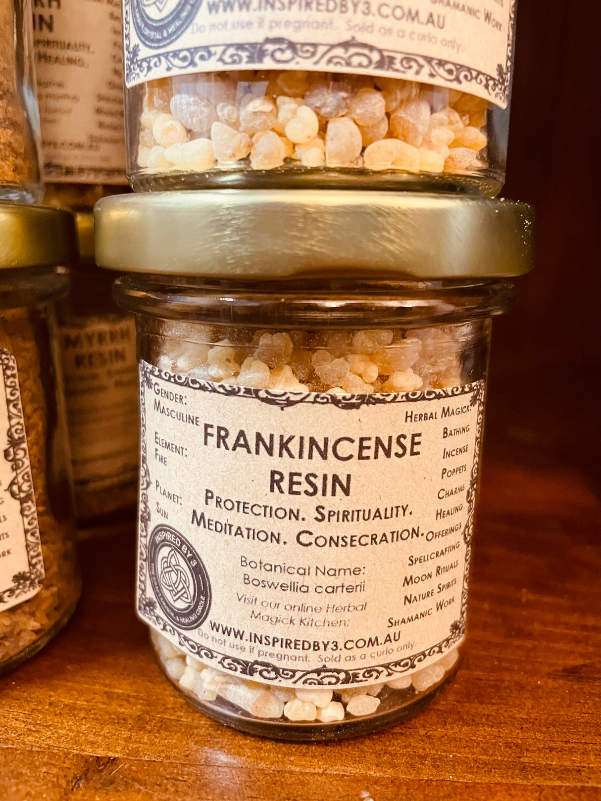 Frankincense Resin 68g - Protection. Meditation. Spirituality.