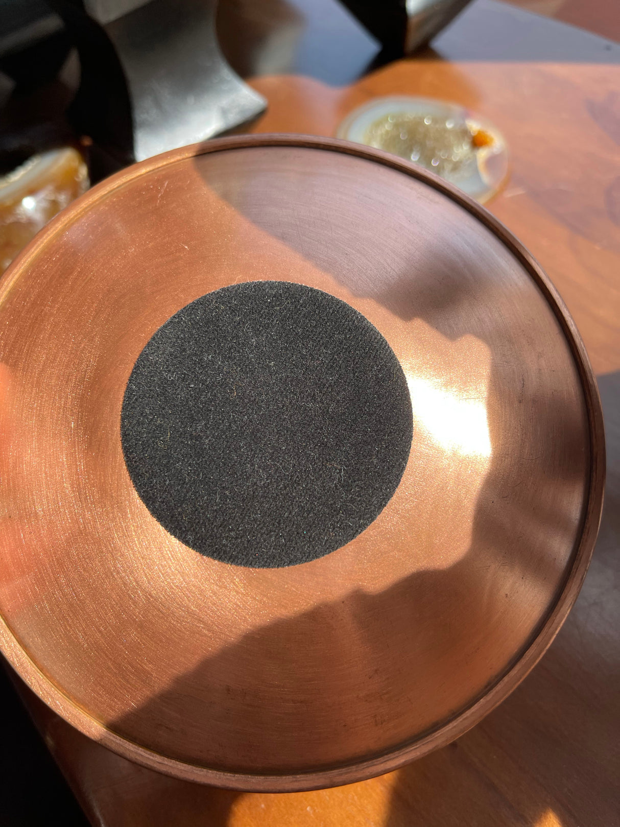 Flower of Life Copper Plate 15cm