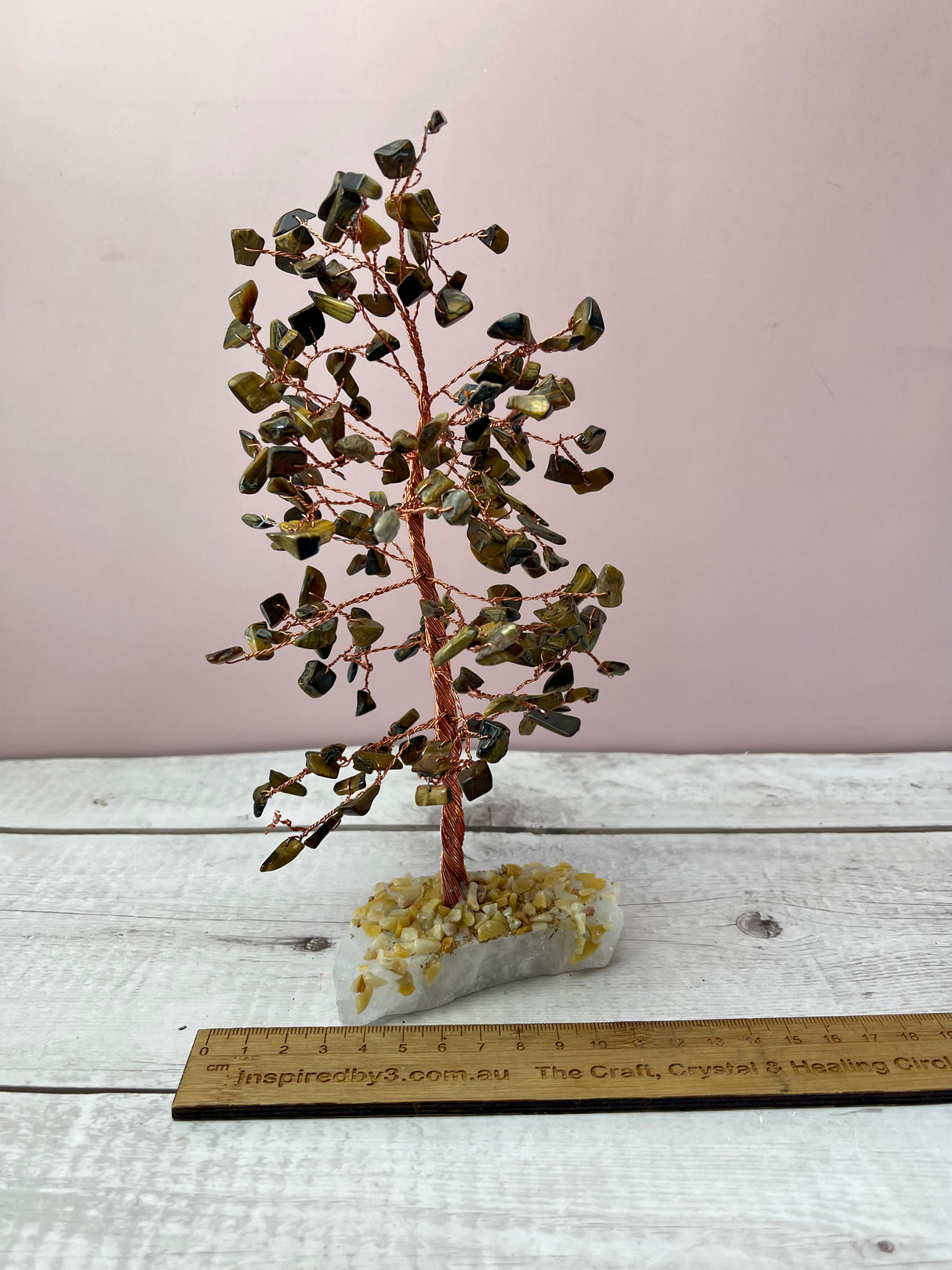 Tiger Eye Tree- Strength. Protection.