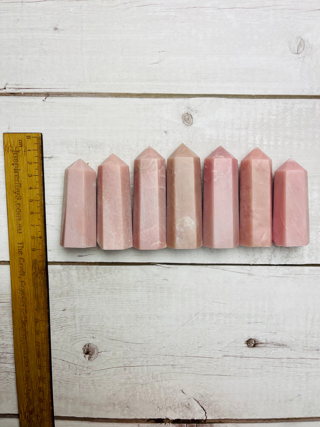 Pink Opal Point - “ I am calm and my mind is filled with peaceful thoughts”.