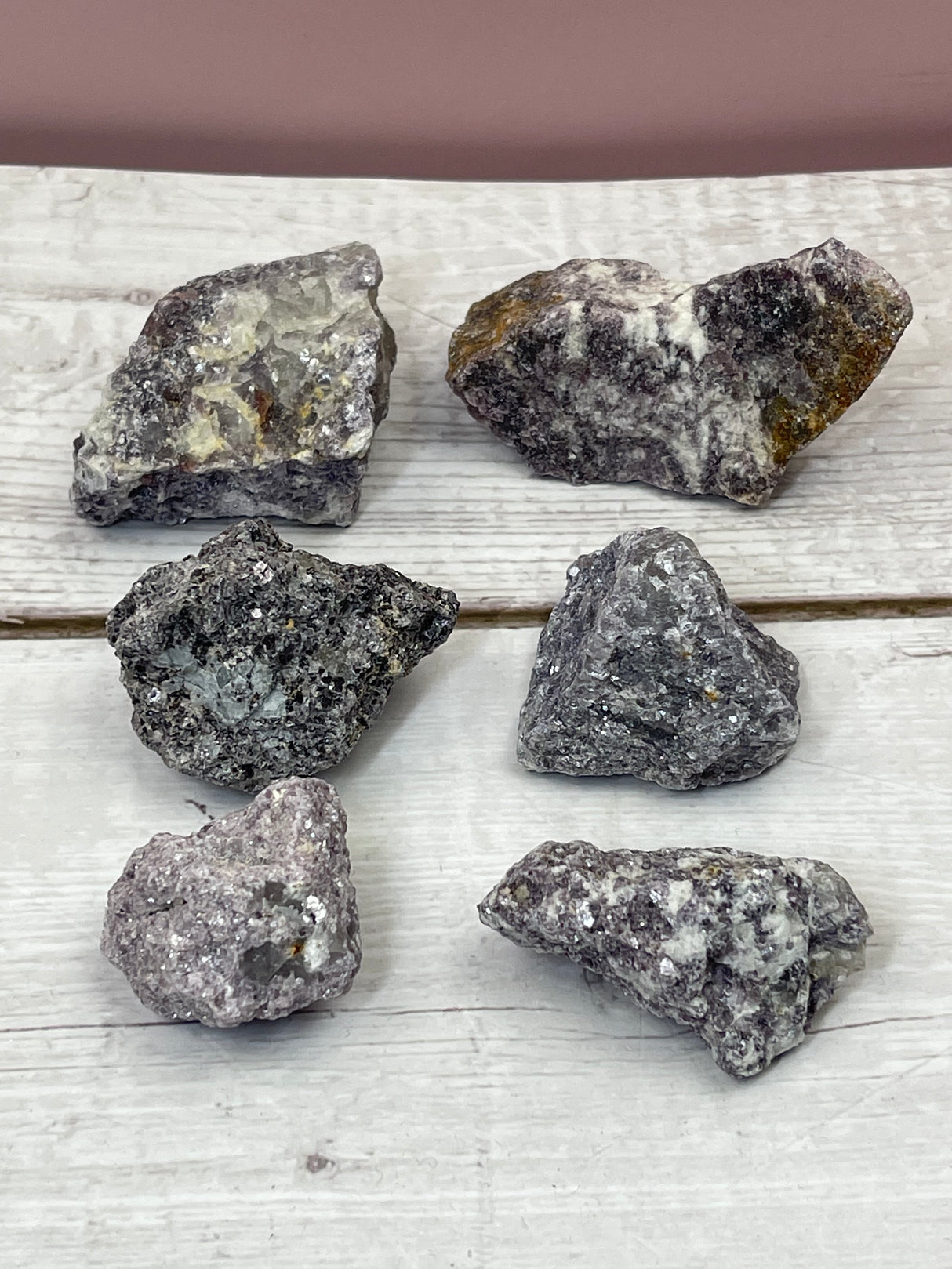 Lepidolite Natural 5-7cm Electromagnetic Pollution