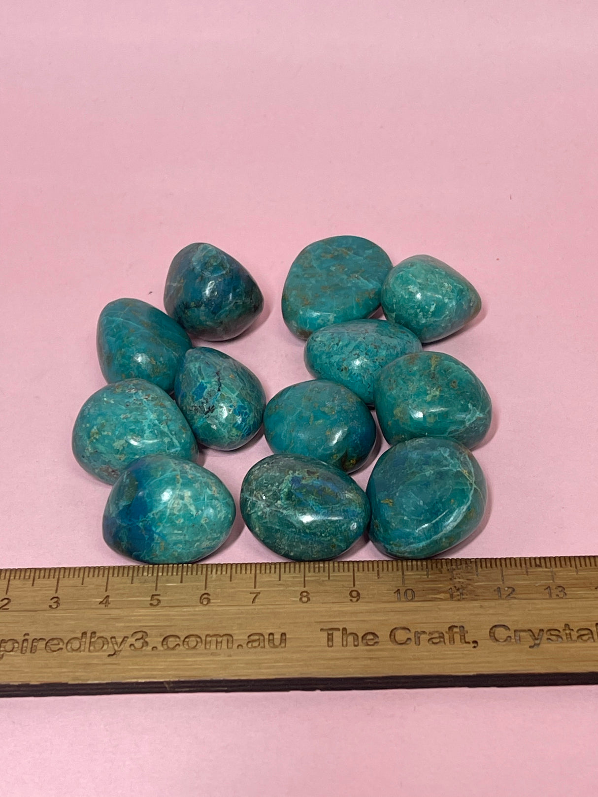 Chrysocolla Tumbled Stone – Stone of Communication, Empowerment & Inner Peace